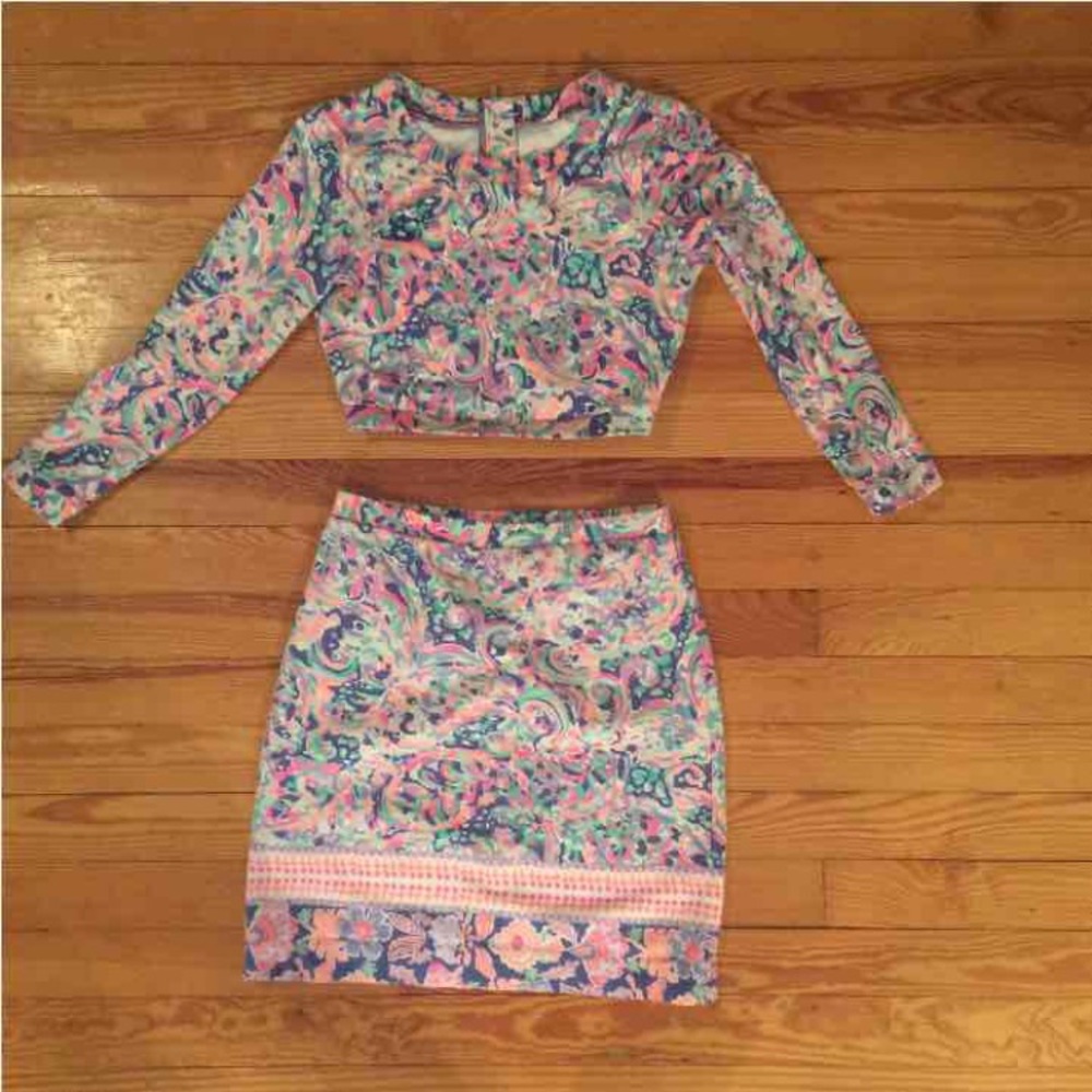Lilly Pulitzer boca Chica set xs