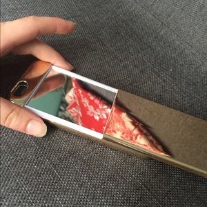 Reflective Gold iPhone 6 Case With Sliding Mirror