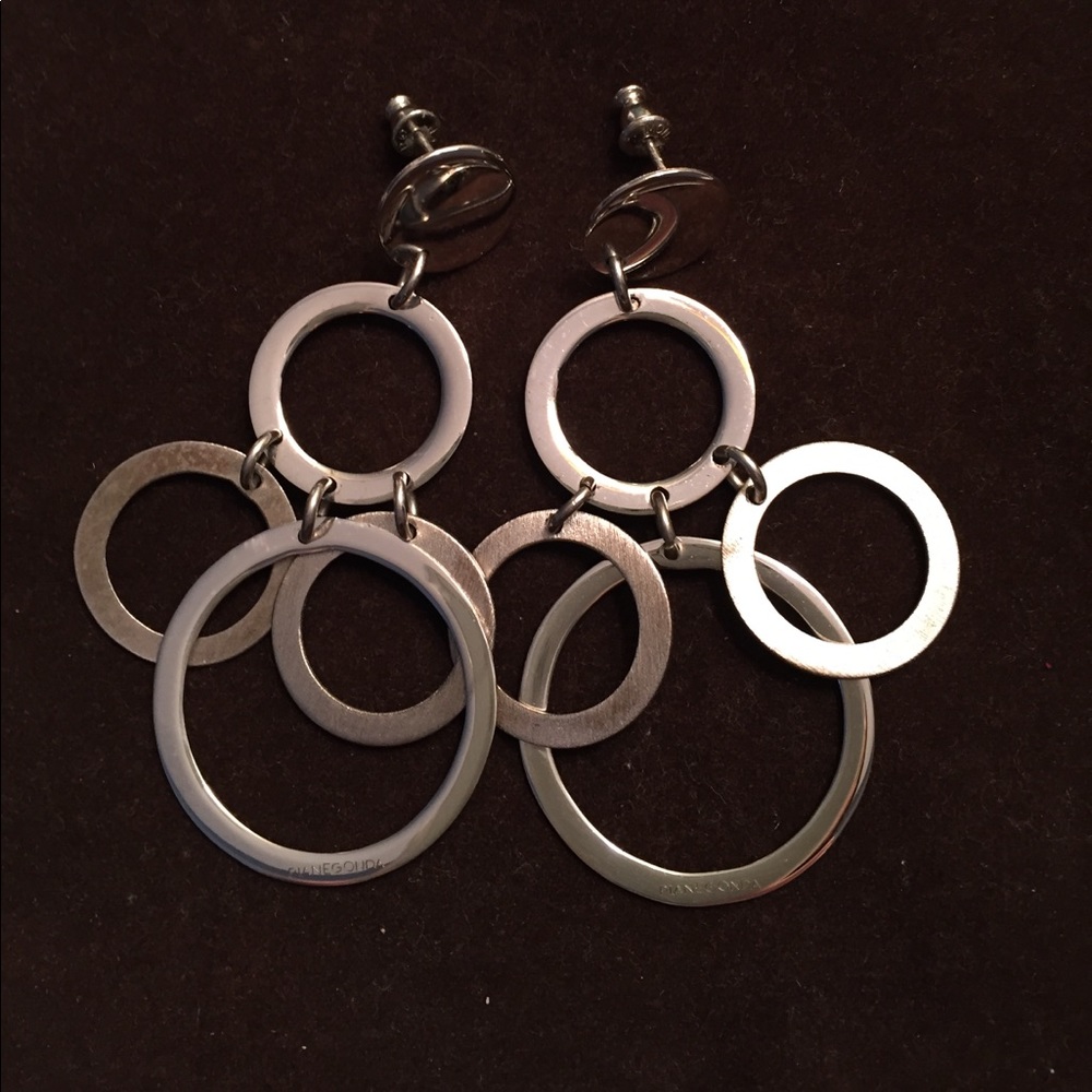 Pianegonda pierced silver earrings
