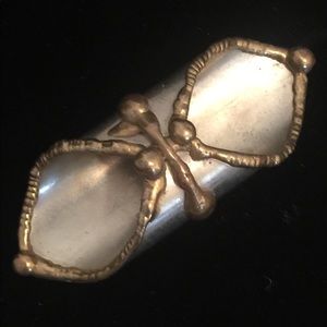 Beautiful hand soldered ring. Vintage