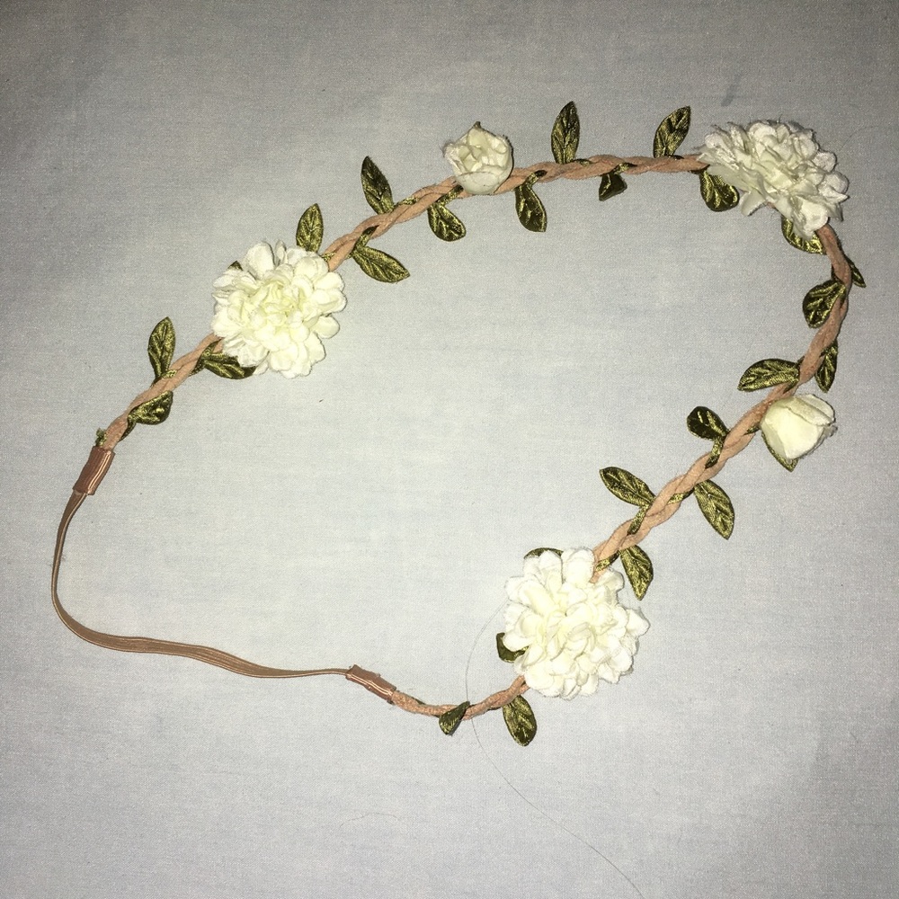 Flower head band