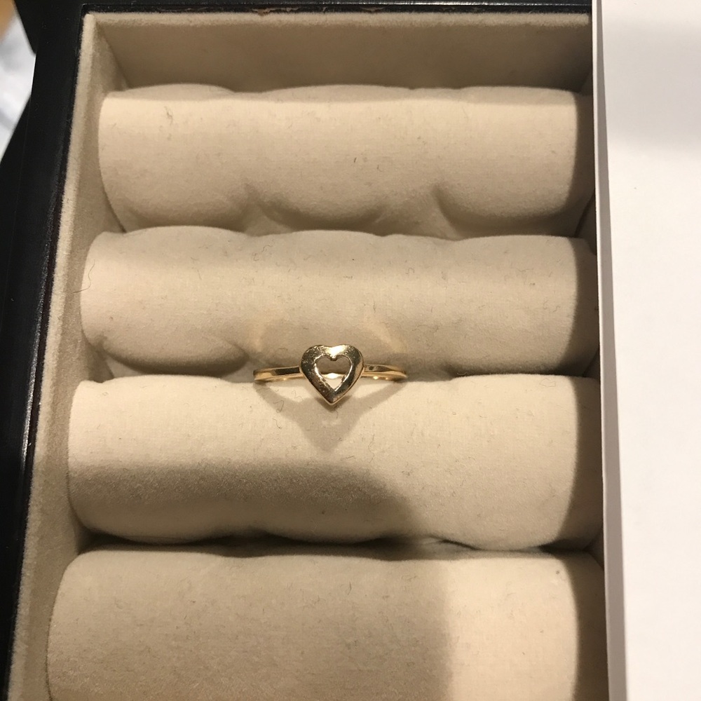 Heart Gold Ring