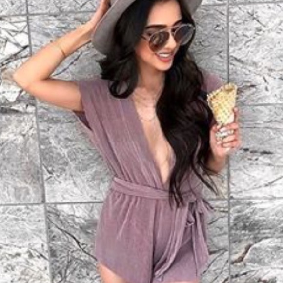 Purple festival romper - Picture 4 of 4