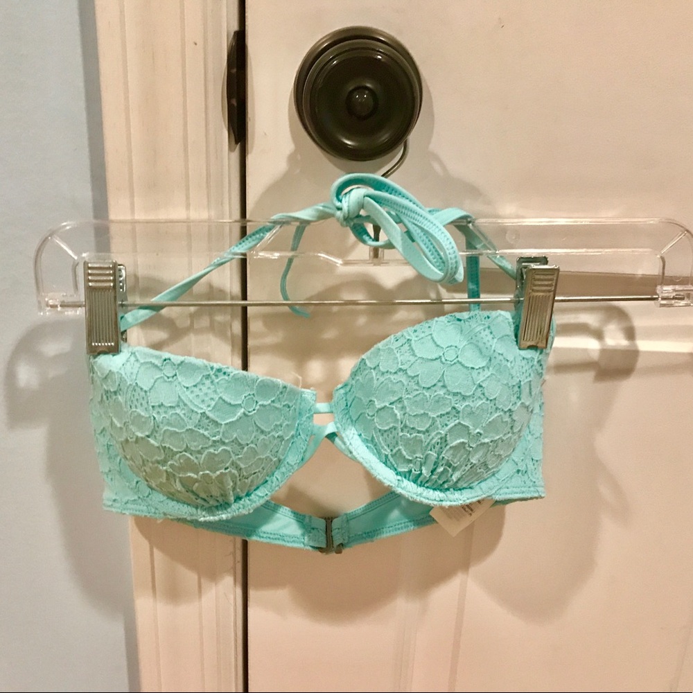 Abercrombie & Fitch Lace Push-up Bikini Top