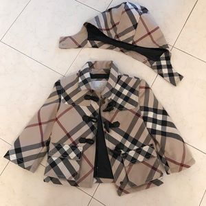 Burberry peacoat for toddler, 24 mos.