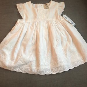 Toddler dress in white