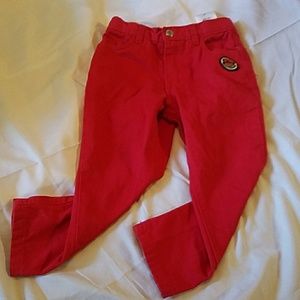 Toddler boys  Truckfit Pants SZ 3T color is red