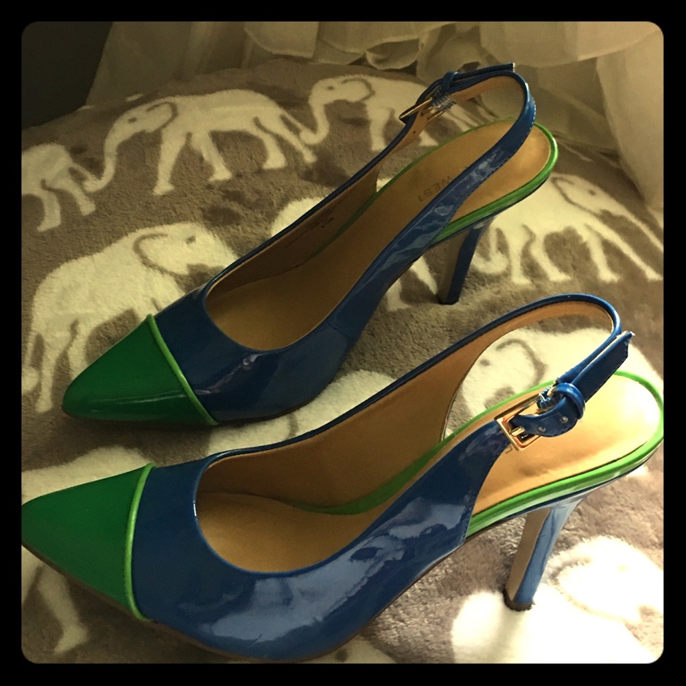 Nine West open back heels