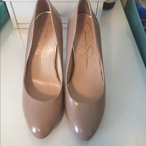 Jessica Simpson peep toe stiletto