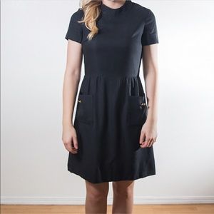 Sadye-Ann Vintage Dress, Black, Size Medium