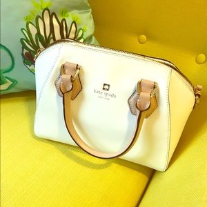 Small White kate spade bag