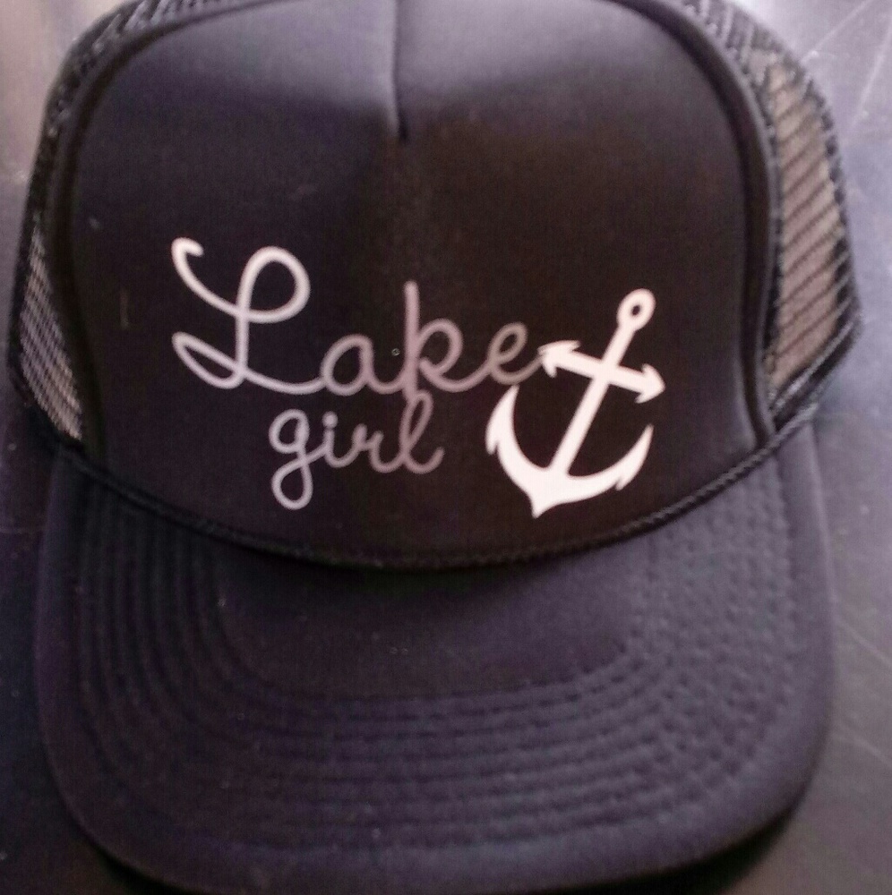 Lake girl trucker hat