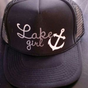 Lake girl trucker hat