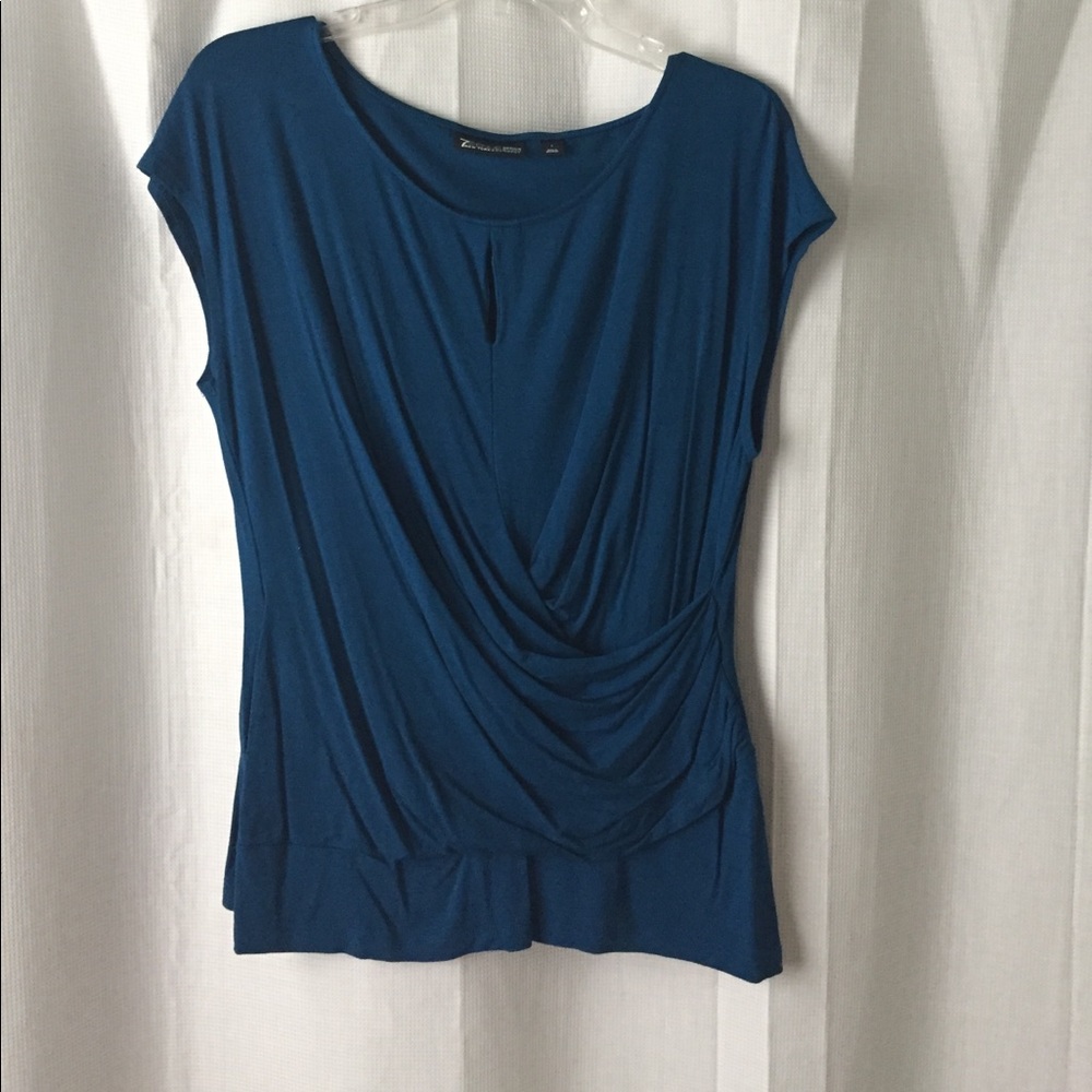 Turquoise blouse
