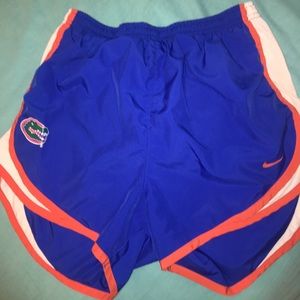 🐊UF Blue Nike Running Shorts