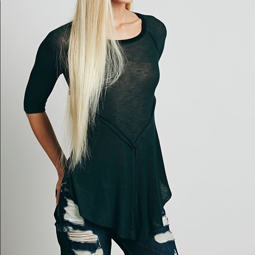 Free people weekend layering top