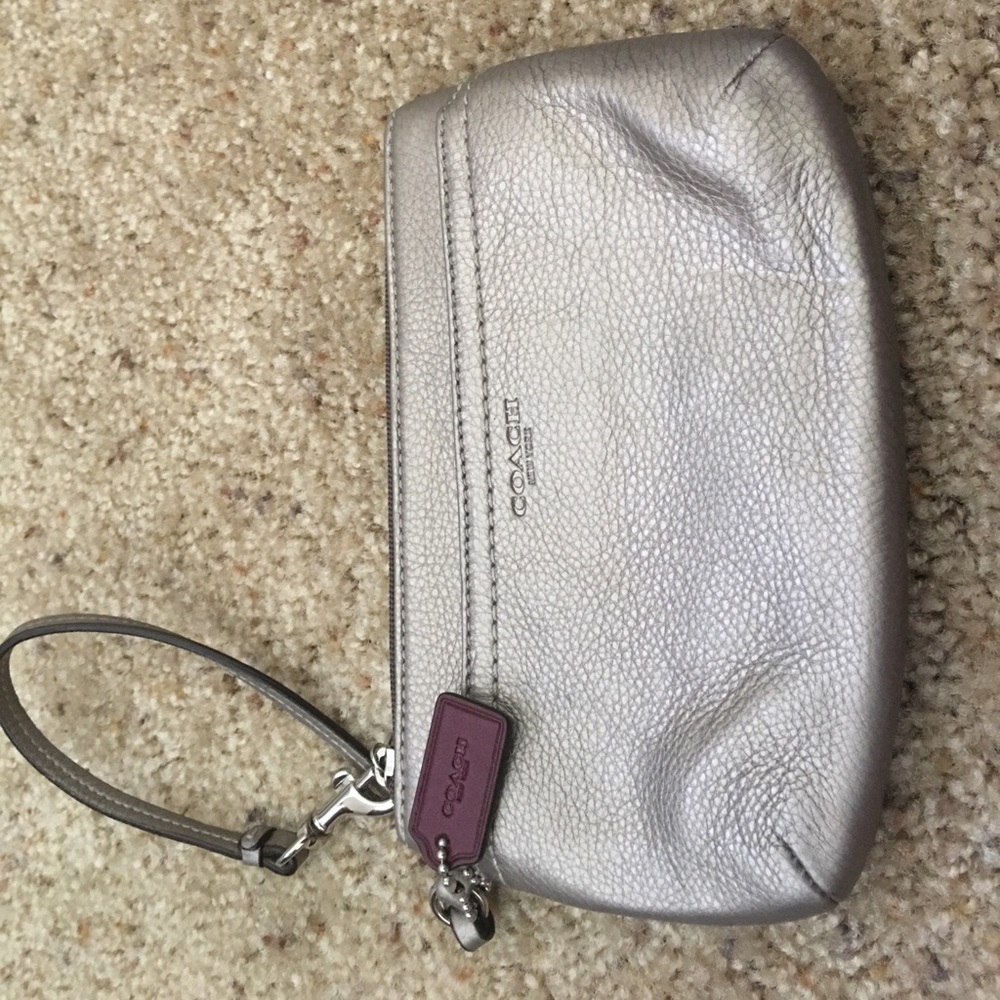 Coach wristlet purse