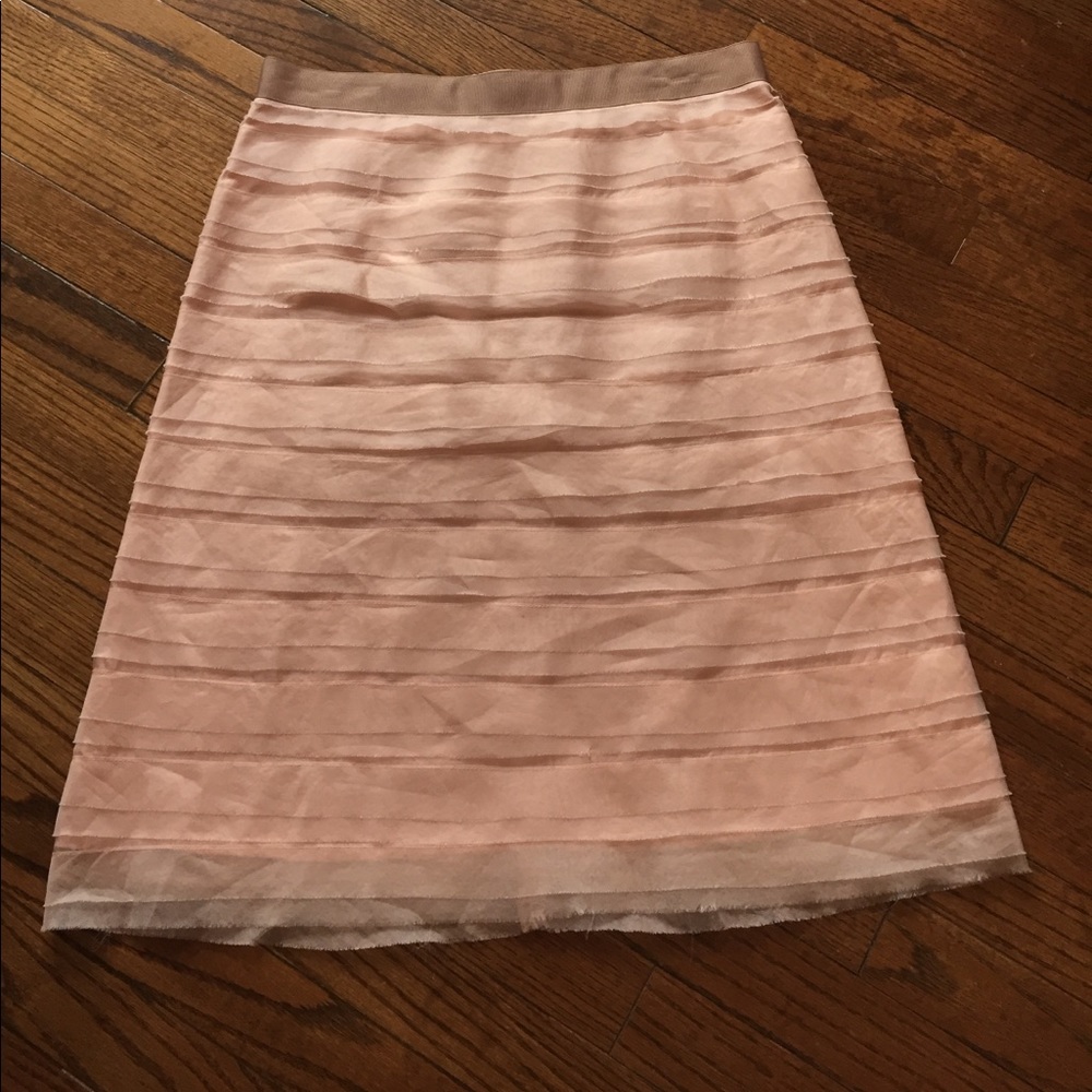 Calvin Tran blush skirt