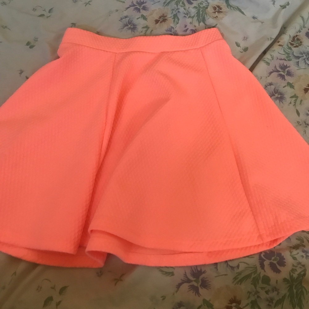 Peach skirt