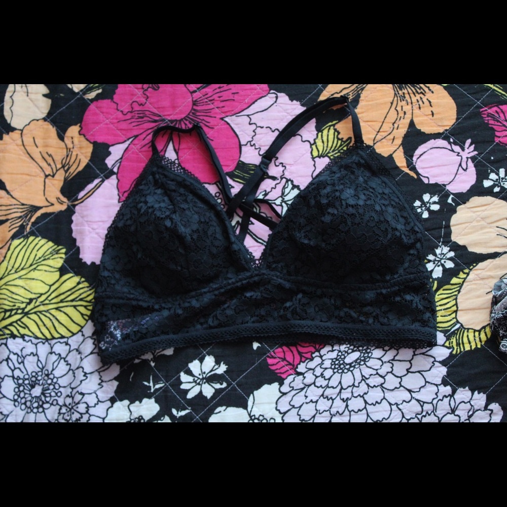 Cute Black Bralette