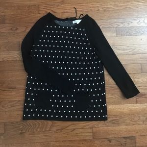 Medium Loft Polka Dot Sweater