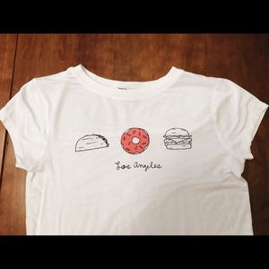 Los Angeles Donut Taco Burger Shirt