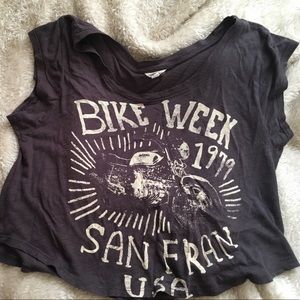 over the shoulder shirt