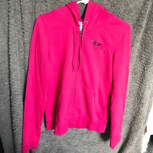 Victoria Secret Zip Up w/ matching Hollister tank