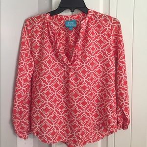 Orange Blouse