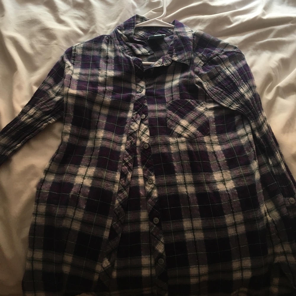 Purple flannel