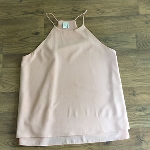 Dusty pink flowy top