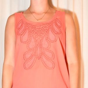 Pink Pattern Tank