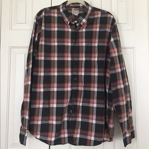 JCrew Men's plaid button down