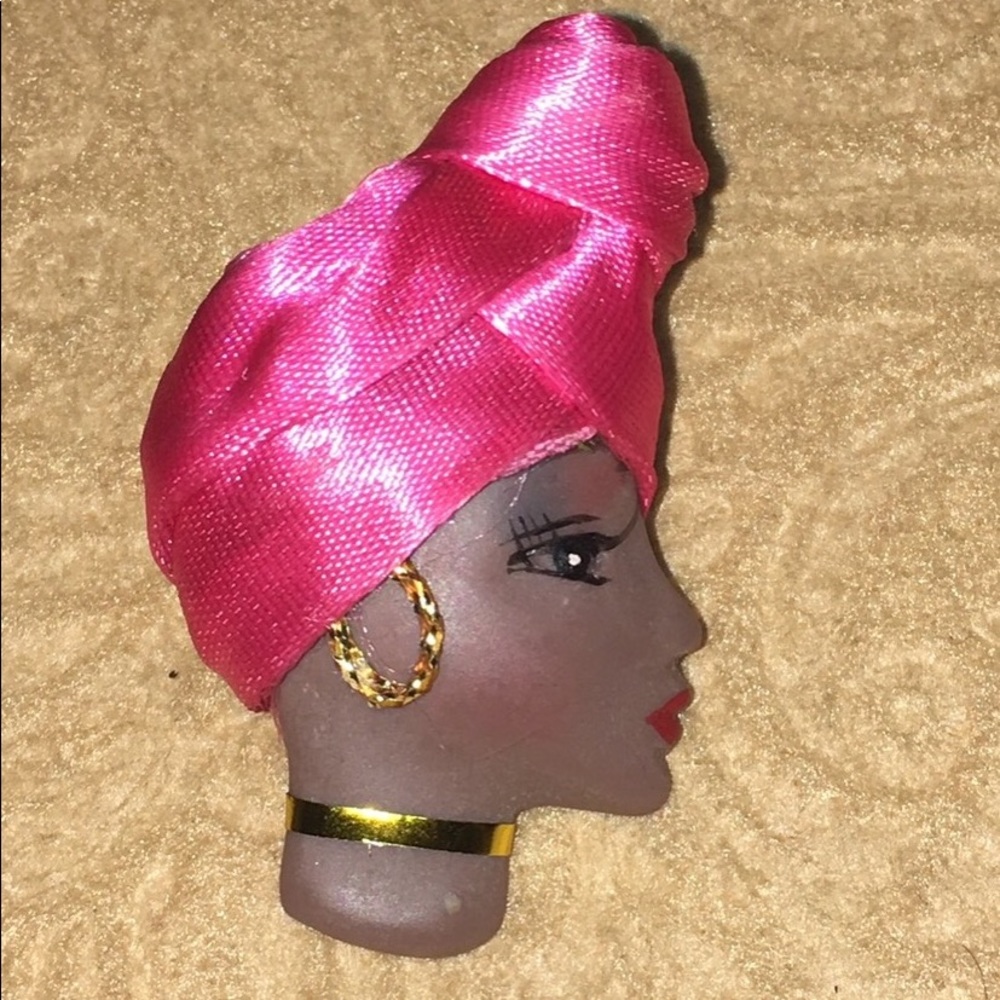 SOLD. CLAIBORNE,Nubian Lady Face Brooch/Pin