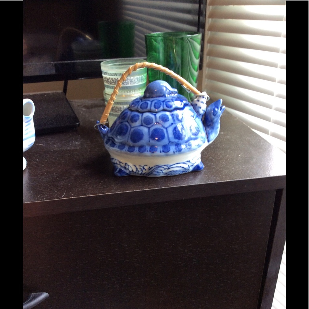 Turtle shaped teapot
