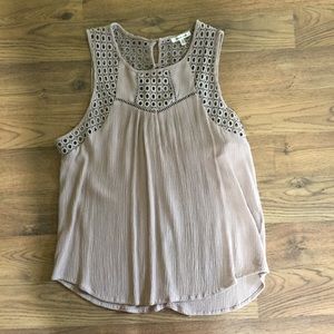 Tan tank top