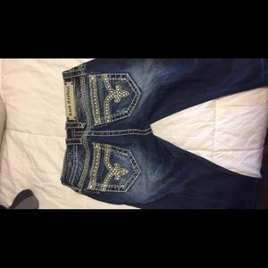 like new rock revival jeans