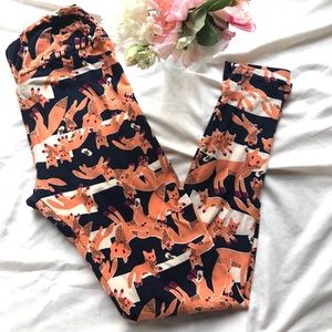 LULAROE OS FOX LEGGINGS P169