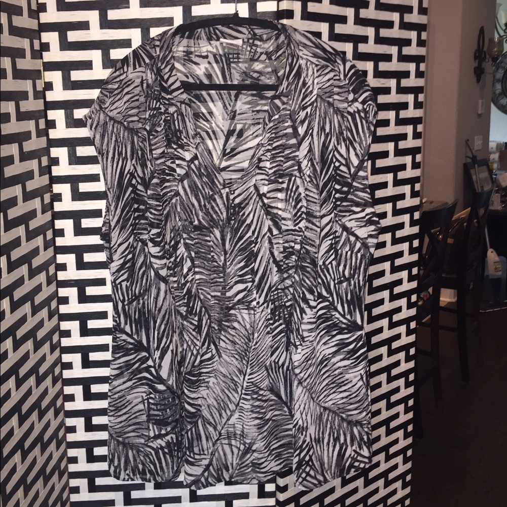 Sleeveless tunic 2X