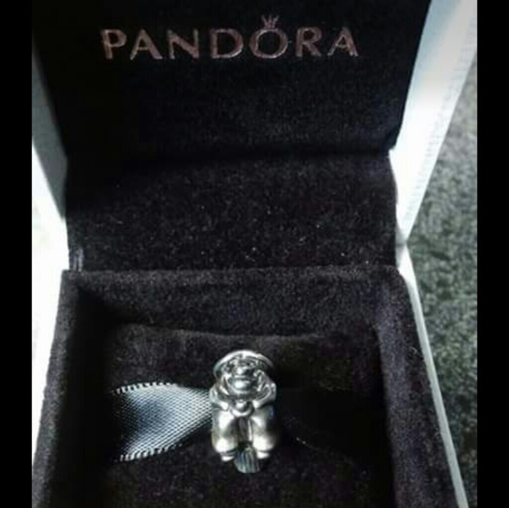 Authentic pandora witch charm
