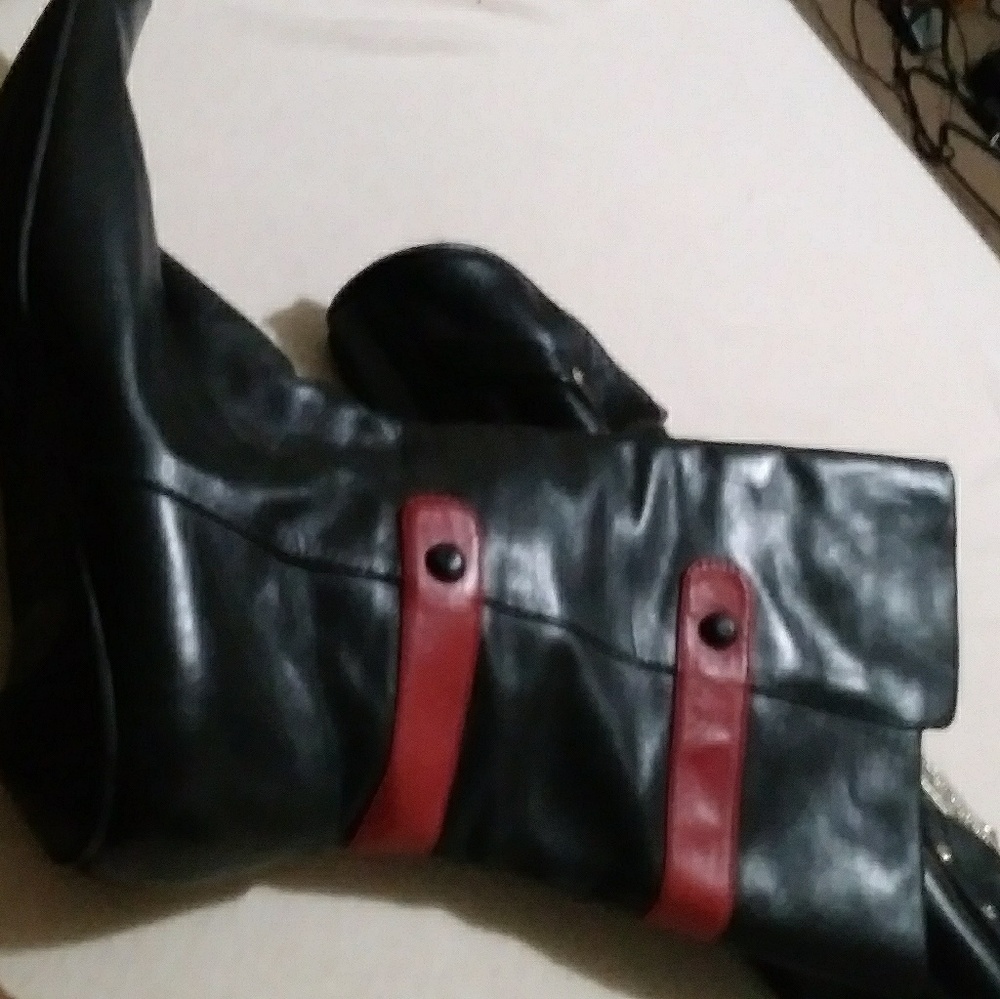 Leather boots