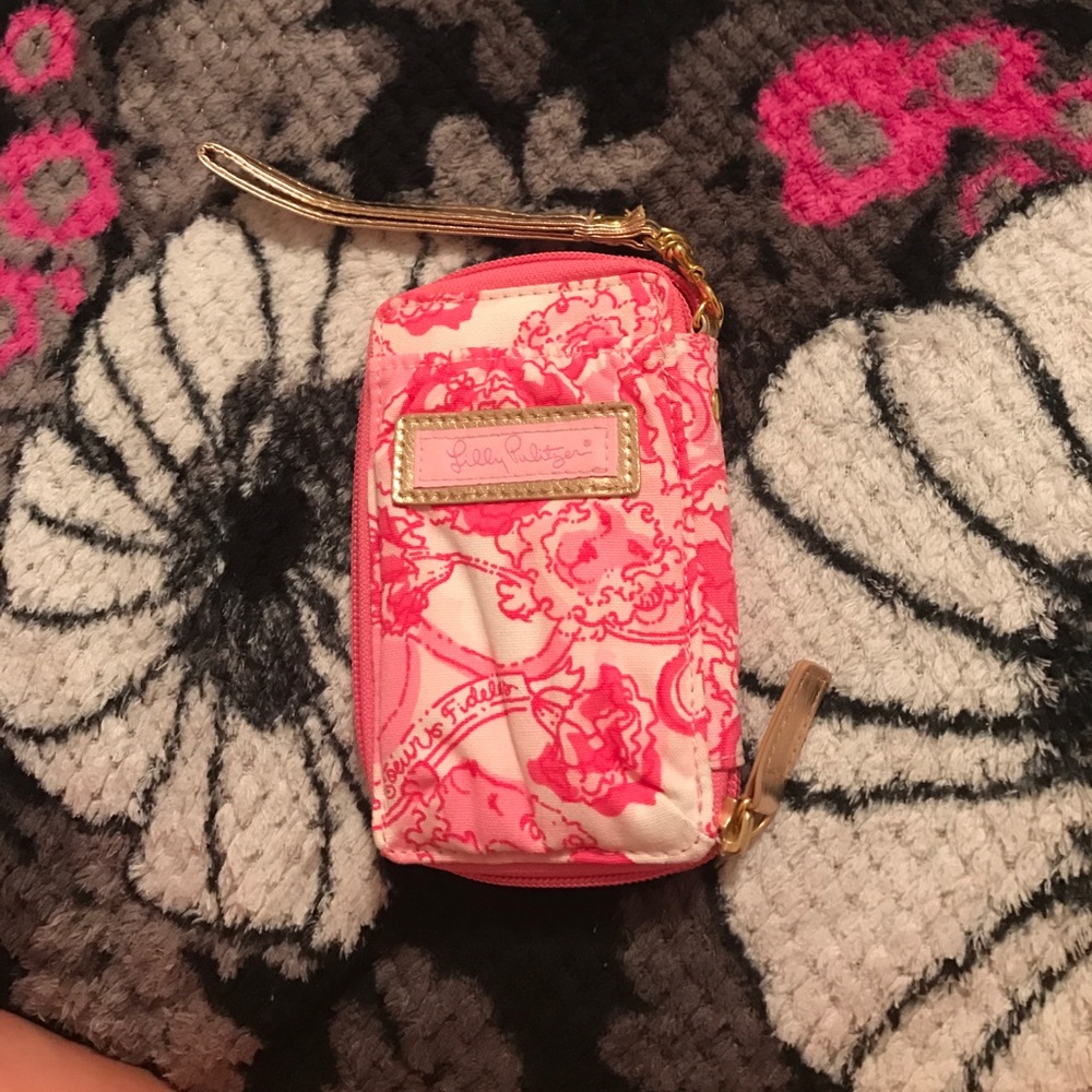 Lilly Pulitzer wallet wristlet!!