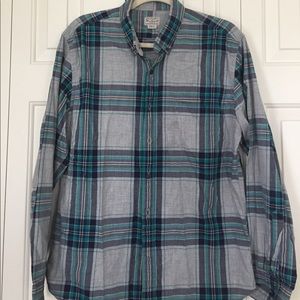 JCrew Men's Plaid button down