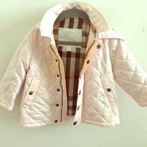 Baby girl Burberry jacket
