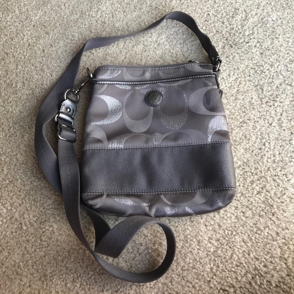 Grey Coach Crossbody