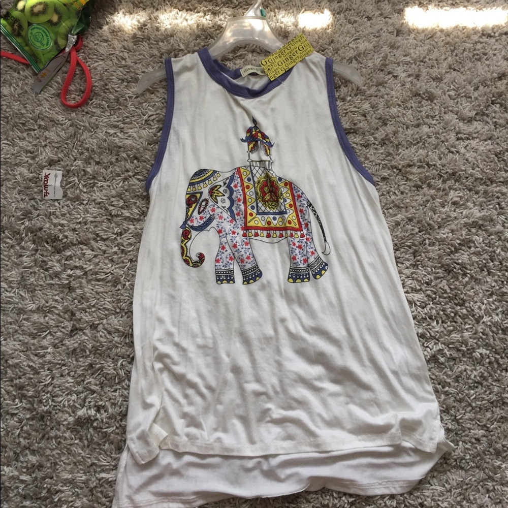Elephant tank top