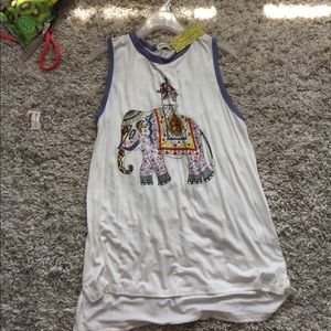 Elephant tank top