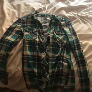 Green flannel