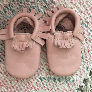 Freshly picked girls moccasins