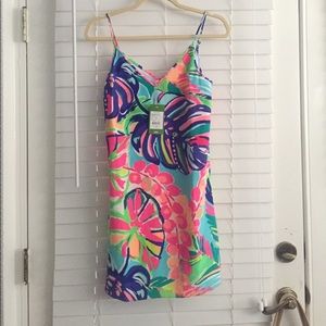 Lilly Pulitzer Lela Dress-exotic garden print NWT